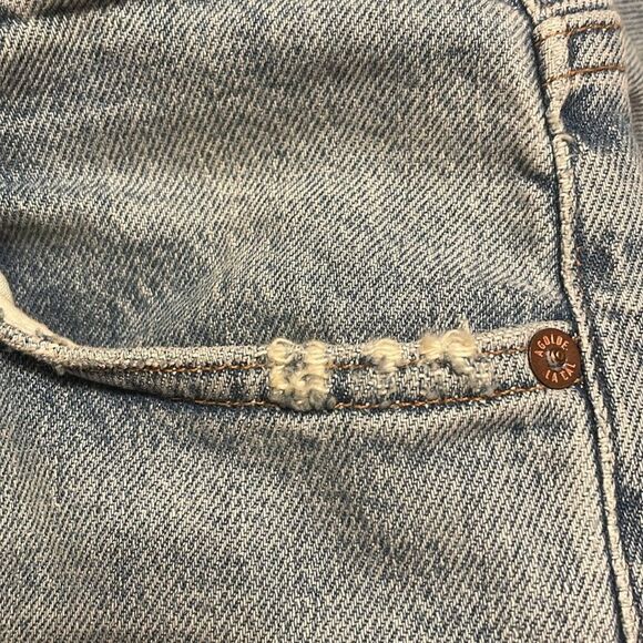 Agolde Ren Wide Leg High Waisted Jeans - Picture 8 of 10